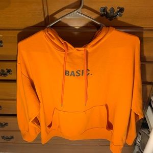Orange “basic” hoodie